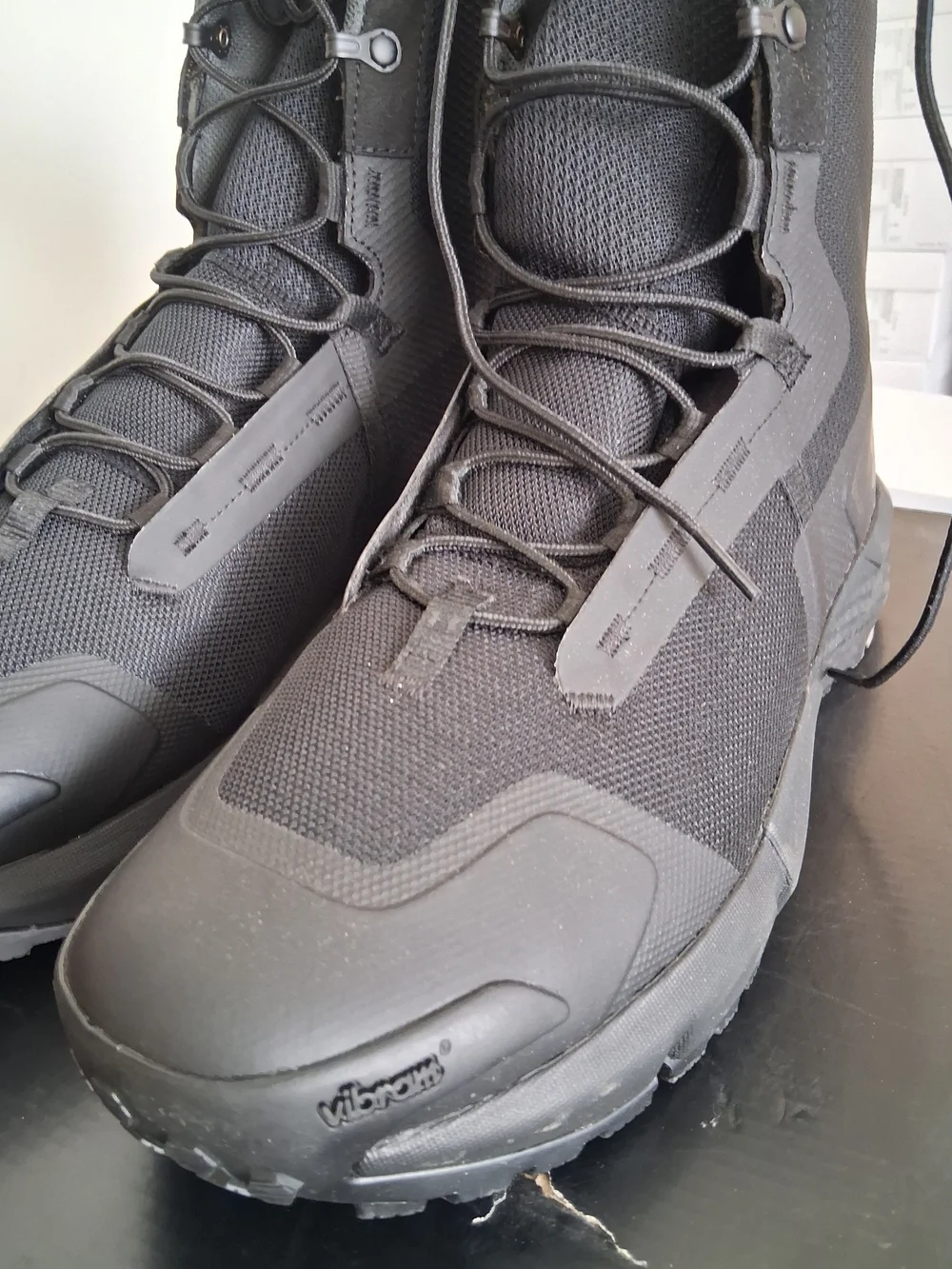 Under Armour Men's US SIZE 13 Black Tactical Lace-Up Boots NEW WITH BOX